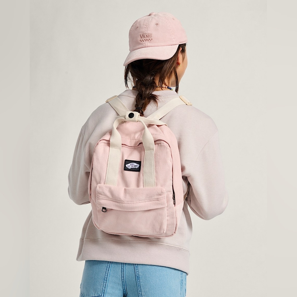 NEW Vans Low Key Mini Backpack (Sepia Rose Pink) - Picture 14 of 14